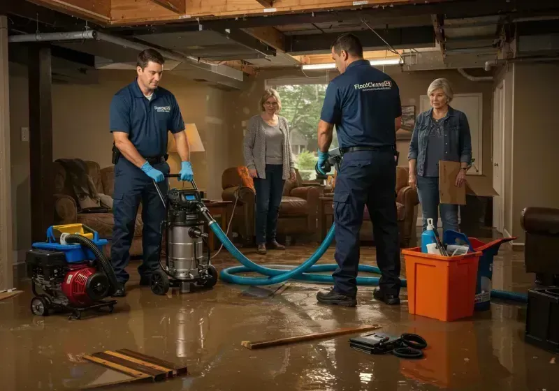 Basement Water Extraction and Removal Techniques process in Harper, TX