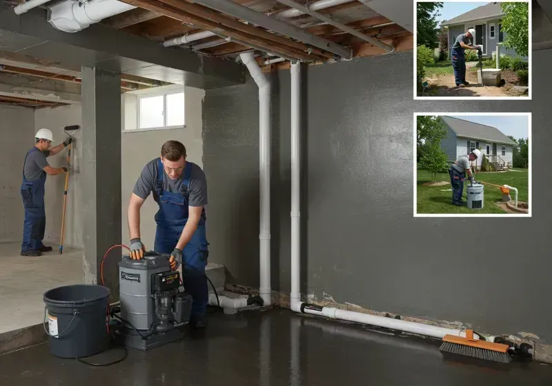 Basement Waterproofing and Flood Prevention process in Harper, TX